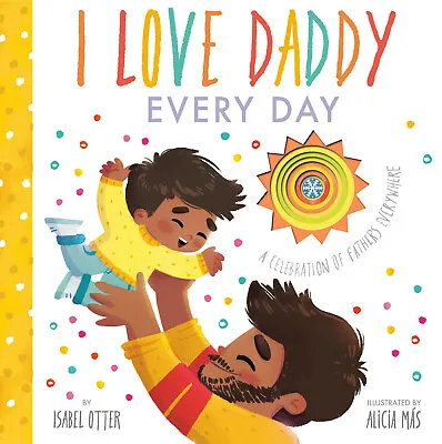 I Love Daddy Everyday Picture Bedtime Story Book Father Baby Kids Toddler Gift • £5.79