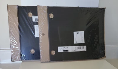 $100 • Buy IKEA KALLAX Shelf Insert With Door (Set Of 2) Black Brown 13x13  Fit EXPEDIT NEW