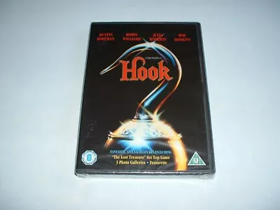 HOOK *NEW & SEALED* UK DVD Release (1991 MOVIE/FILM/CAPTAIN/ROBIN WILLIAMS) • £3.99