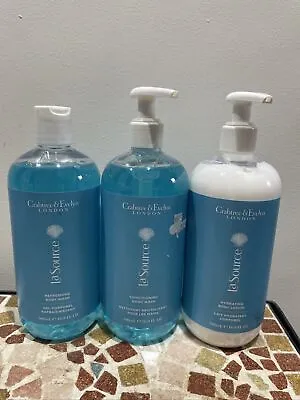 Crabtree And Evelyn La Source Hydrating Body Lotion/Hand Wash/Body Wash • £39.99