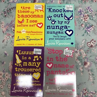 4 Louise Rennison Books Bundle • £8.55