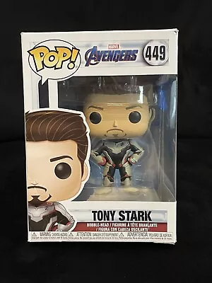 Funko Pop Vinyl - Avengers: Endgame - Tony Stark (Quantum Suit) #449 - Used • £5