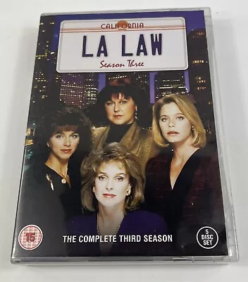 LA LAW - Season 3 DVD N/A (2012) Harry Hamlin Quality Guaranteed • $29.99