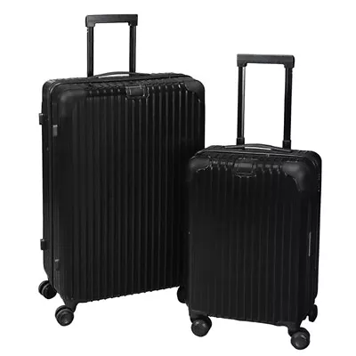 Caribee Pegasus Series 28  Hard Shell/19  Carry On Travel Suitcases Luggage BLK • $344