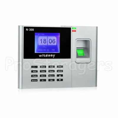 £55.99 • Buy Employee Clocking In Machine With Fingerprint Recognition USB - Excel Download