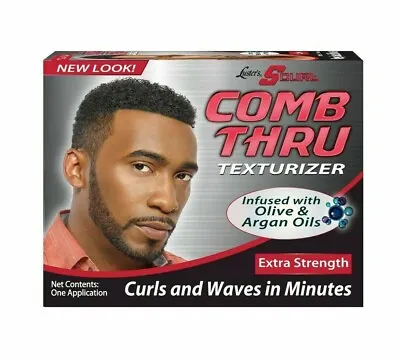 Luster's Scurl Comb Thru Texturizer Extra Strength Curls & Waves In Minutes 1kit • $6.19