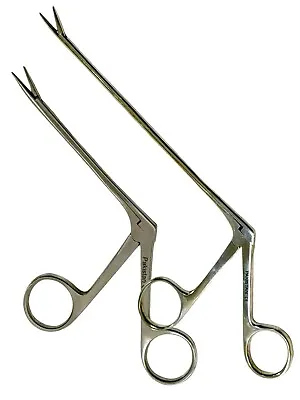 2 Pieces - Alligator Forceps With Serrated Tips Micro 3.5  + 5.5   ENT • $11.03