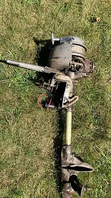 Vintage / Antique 1940 Johnson Outboard Boat Motor Odd Rare Unusual • $285