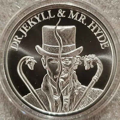 1 Oz .999 Silver Dr. Jekyll & Mr. Hyde Vintage Gothic Horror Monster • $42.99
