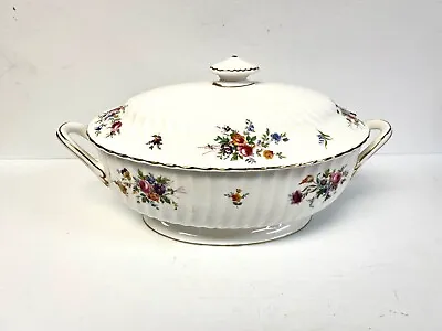 Minton China Marlow Pattern 14  Soup Tureen Covered Bowl W/ Lid • $99.99