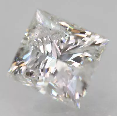 Certified 1.00 Carat D Color SI1 Princess Natural Loose Diamond 5.4x5.26mm 2VG • $2676.99