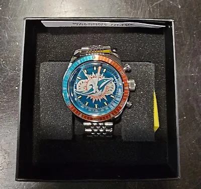 Invicta NFL Miami Dolphins Men's Watch  43mm  44997 NEW • $89.95