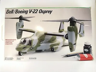 $29.99 • Buy Vintage Testors Italeri Bell/Boeing V-22 Osprey Helicopter 1:48 Scale Model Kit