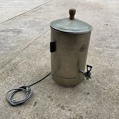 VINTAGE RETRO Hecla Hot Water Urn  Kettle Kitchen Alcohol Still Bar Art Electric • $24.99