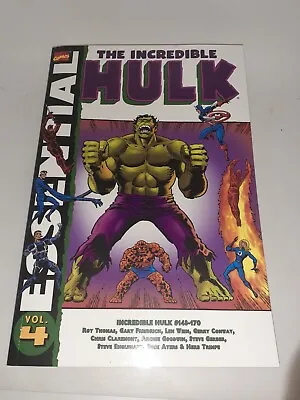 Marvel Essential Incredible Hulk Volume 4 TPB New Unread 9.6 • $19.99