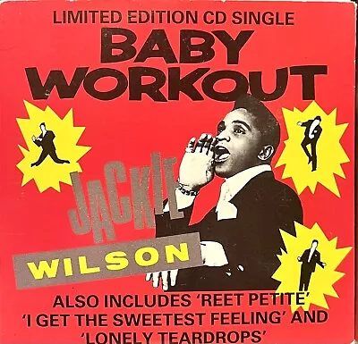 JACKIE WILSON : BABY WORKOUT : 4 Track CD Single : Limited Edition • £3.99