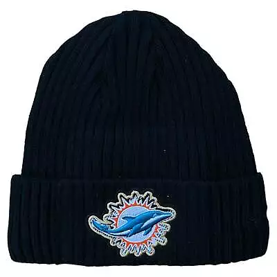 Men PRO STANDARD Miami Dolphins Knit Prep Beanie • $40