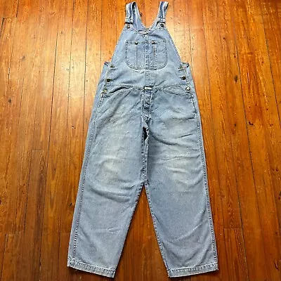 Vintage Marithe Francois Girbaud Denim Baggy Bib Overalls Size M Loose Fit 90s • $99.99