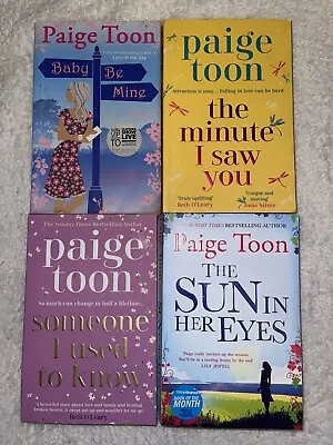 Paige Toon Book Bundle X 4 Free Post Lots Listed (SU31) • £12.99