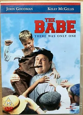 £9 • Buy The Babe DVD 1992 Ruth Baseball Biopic Drama W/ John Goodman And Kelly McGillis