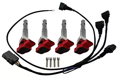 VAG Smart Coil Pack Conversion Harness Kit FOR VW R8 Coils To Silvia S15 • $399.95