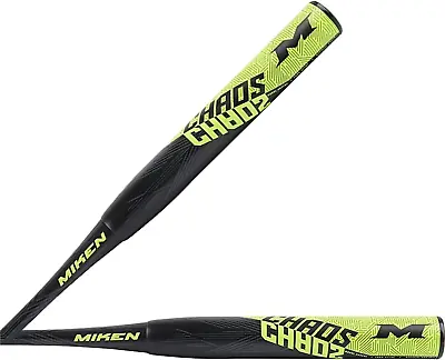 Miken | Chaos Slowpitch Softball Bat | All-Association | XL Endload | 14” Barrel • $122.99