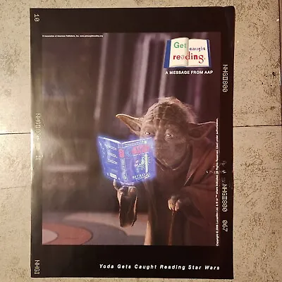 Yoda Gets Caught Reading Poster 2006 Star Wars 18 X 24 Inch • $8.97