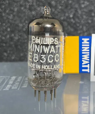 Phillips / Miniwatt ECC83 / 12AX7 Munich #234 E83cc Tube Vintage Holland • $400