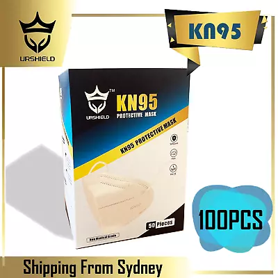 $21.99 • Buy Up To 100PCS KN95 N95 Disposal Face Mask Protective Masks 5 Layer Non-Medical