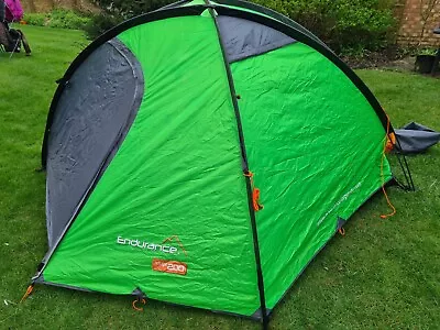 2 Person Geodesic Tent  Access Endurance Refuge 2 Very Sturdy Light Alloy Poles  • £45