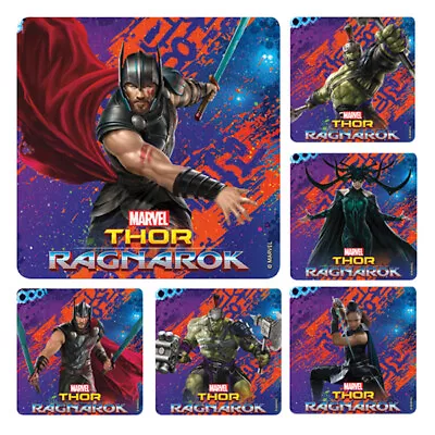 25 Thor Ragnarok  Stickers Party Favors Teacher Supply Marvel Super Hero  • £3.40