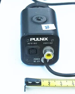 Pulnix Monochrome C/CS Mount CCD Video Camera - 12Volt (Ref B) • £14.99