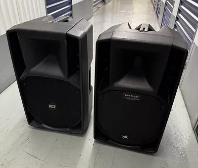 RCF ART 712-A Active 2-Way Speakers / Pro Stage Monitors   2 Units • £749