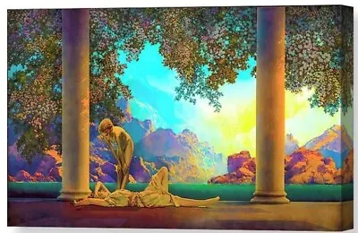Daybreak By Maxfield Parrish Fantasy Women Neo-classical Canvas Print 24x36 • $229