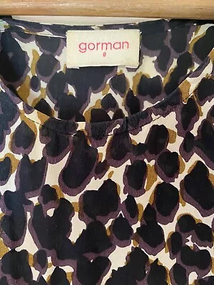 $48 • Buy Gorman Ocelot Leopard Print Dress With Pockets! 8