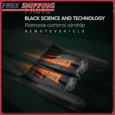 2.4G 2 Channels Remote Control Ship Seaplane Fixed Wing EPP Foam RC Glider Black • $88.10