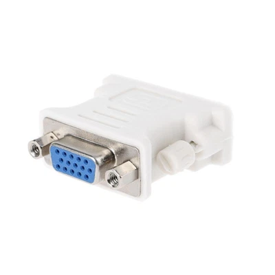 $5.30 • Buy DVI-D To VGA Adapter DVI VGA Converter Resolution For Computer Laptop Monitor