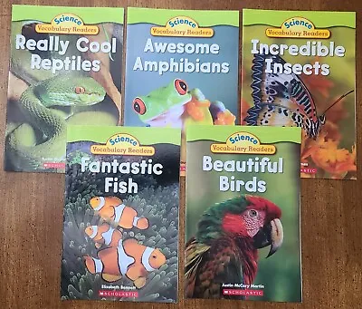 Scholastic Science Vocabulary Readers Lot Of 5 • $6