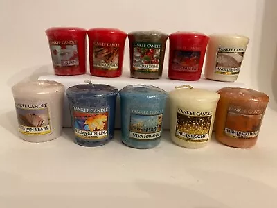 Ten Yankee Candle (old Logo) Samplers/Votives (S50) • £0.99