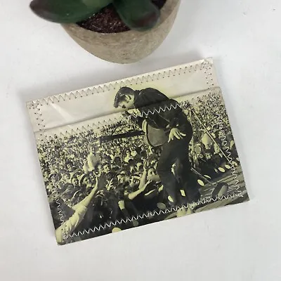 Flash Bags Recycled Paper Elvis In Concert Wallet • $8.82