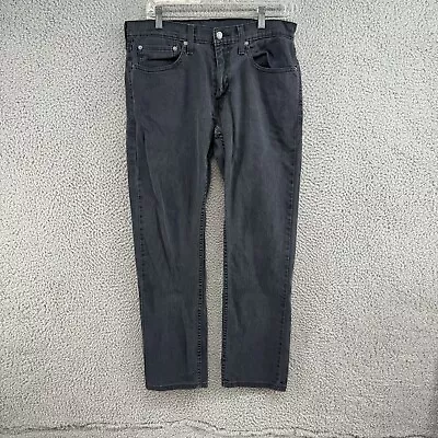 Levis 559 Jeans Mens 31x32 Fit 32x30 Relaxed Straight Black Denim Pants Baggy • $11.99