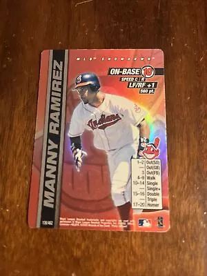 2000 MLB Showdown Manny Ramirez Unlimited FOIL #136 Indians • $8.38