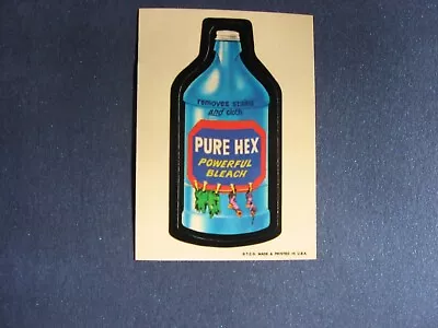 1973 Wacky Packag  Pure Hex  Series 1 EXC • $0.99