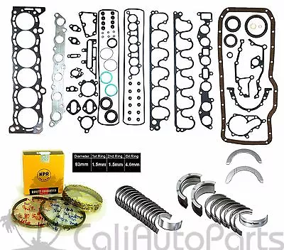 $297.91 • Buy 82-84 Toyota Supra Cressida 2.8l Dohc 12v 5mge L6 Full Set Engine *re-ring Kit*