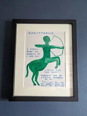 David Shrigley Zodiac Print Sagittarius • £16.99