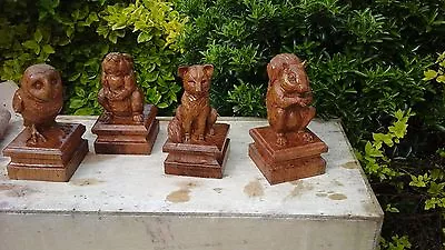 £235 • Buy Oak Staircase Newell Post Finials,beatrix Potter Characters, Unicorn,bespoke 