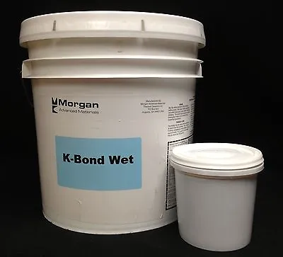 Refractory Mortar Cement K-Bond Wet 3000F ThermalCeramic Firebrick Forge 1lb Bag • $14.39