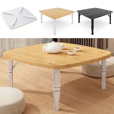 Folding Table Home Floor Dining Table Japanese-style Tatami Low Table Study Desk • £22.95