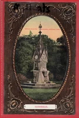 GATESHEAD  GEORGE CHARLTON MEMORIAL SALTWELL PK. OVAL SERIES Pu 1912 • £3.50