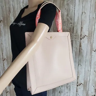 Michael Kors Tote Bag Large Tan Pink Fragrance Promotional Item B3K • $89